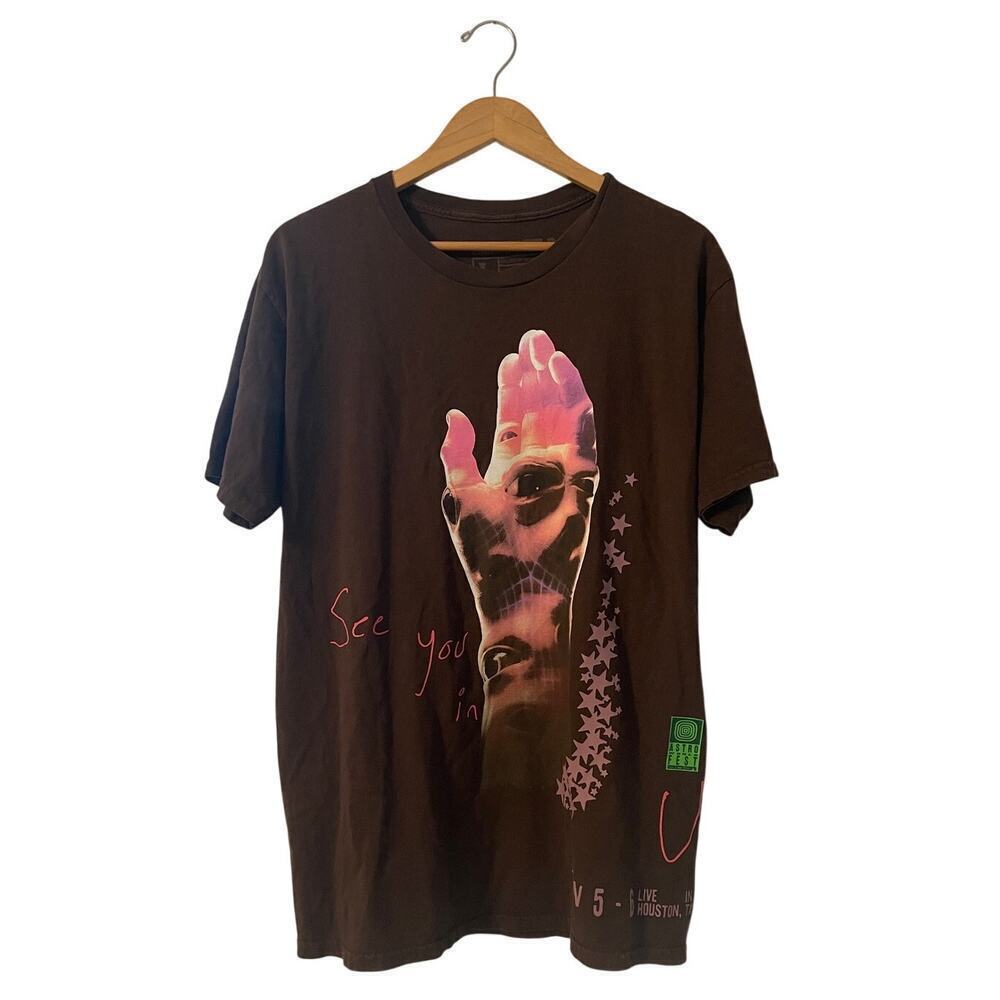 Astroworld Festival 2021 See You In Utopia Shirt Size Large